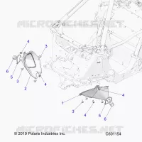 CHASSIS, TIE ROD BOOT ASM.