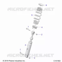 SUSPENSION TRASERA SHOCKS