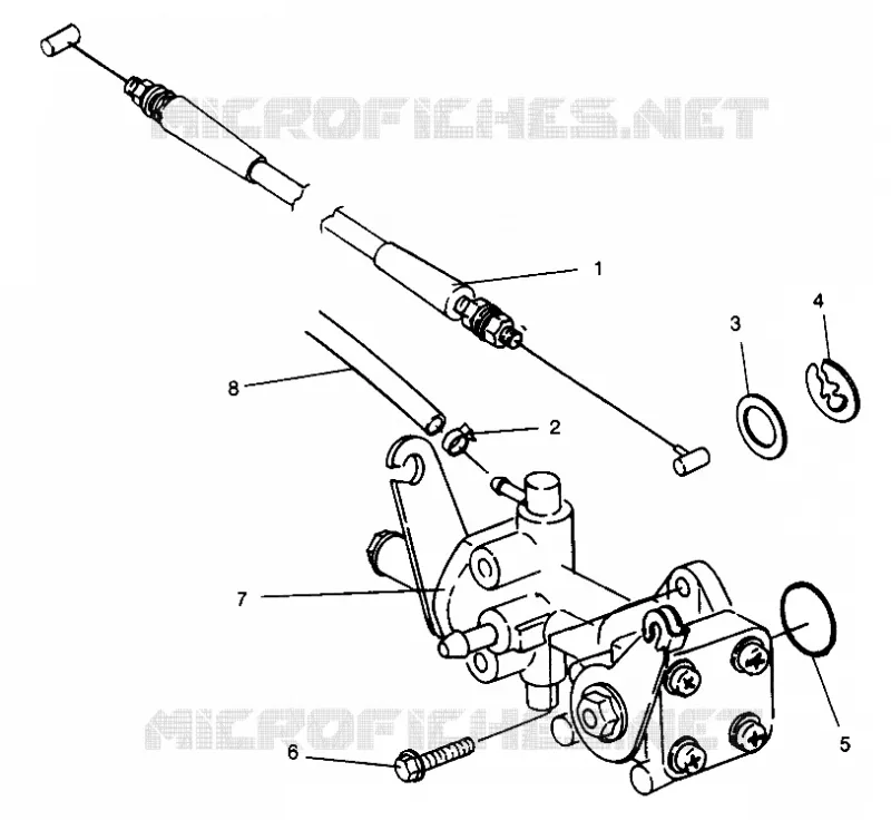 BOMBA DE ACEITE SL 700 B964066 and  Intl. SL 700 I964066 (4935633563C007)