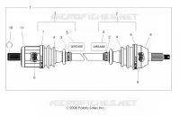 TREN, FRONT HALF SHAFT