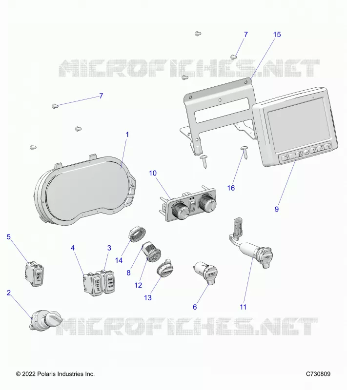 ELECTRICA, DASH INSTRUMENTS