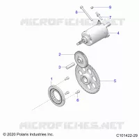 MOTOR DE ARRANQUE DRIVE