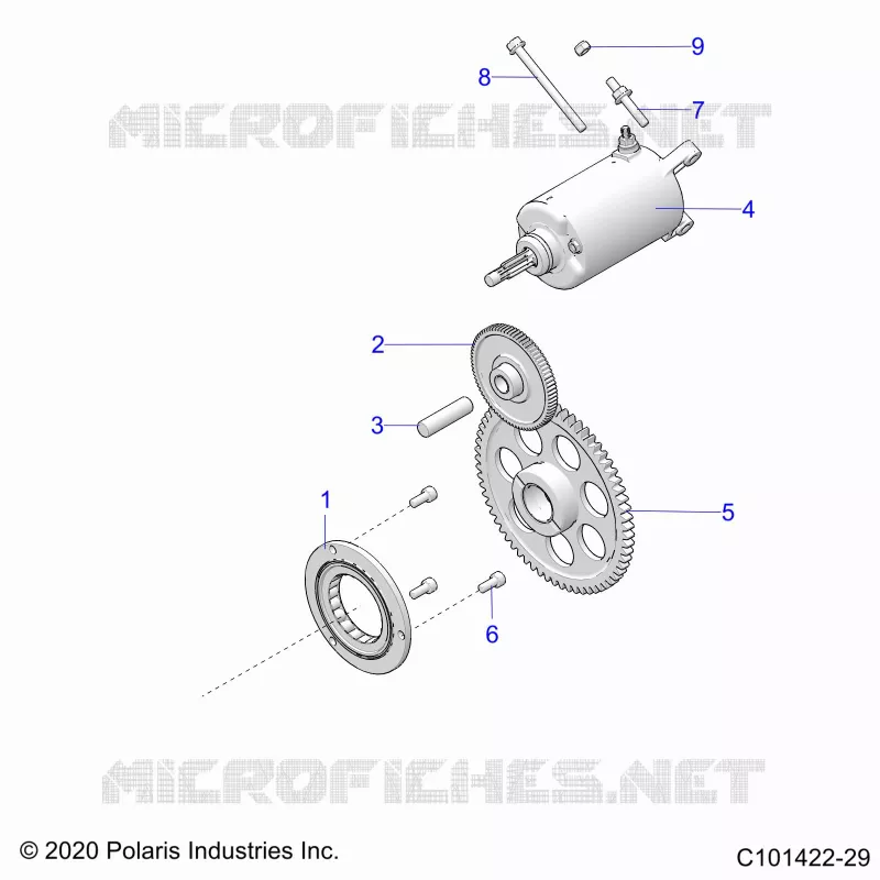 MOTOR DE ARRANQUE DRIVE