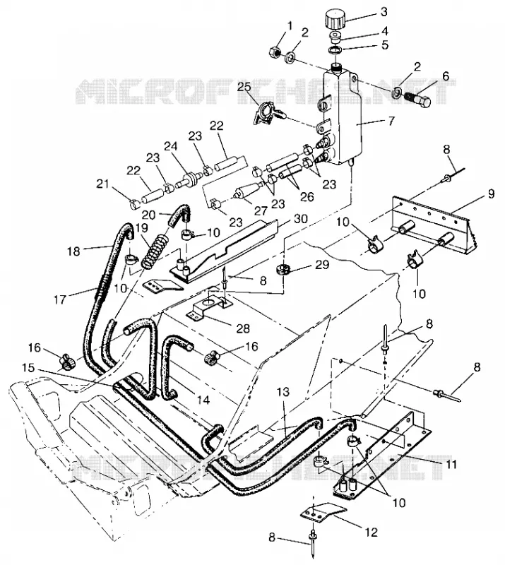 SISTEMA DE REFRIGERACIÓN WIDETRAK LX 0962064 and EUROPEAN WIDETRAK LX E962064 (4931643164C006)