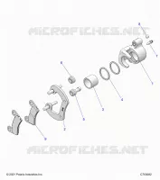 BRAKES, PINZA TRASERA