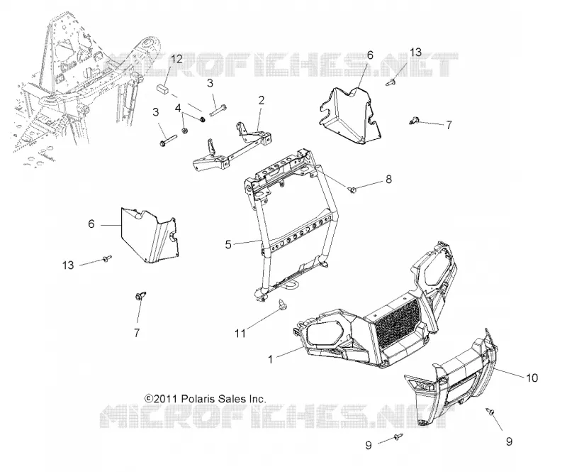 PARACHOQUES DELANTERO AND MOUNTING