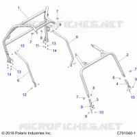 CHASSIS, CAB BASTIDOR