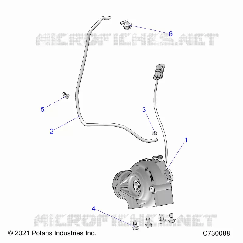 TREN, FRONT GEARCASE MOUNTING