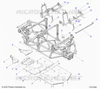 CHASSIS, MAIN FRAME AND ESQUÃD PLATES