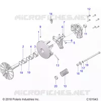 TREN, PRIMARY CLUTCH