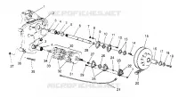 EJE DE TRANSMISIÓN ASSEMBLY WIDETRAK LX 0952064 and  EUROPEAN WIDETRAK LX E952064 (4928942894B008)