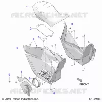 ASIENTO AND FOOTWELLS