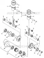PISTÓN Y CIGÜEÑAL TRAN SPORT 0970143 AND EUROPEAN TRAN SPORT E970143 (4938293829C007)