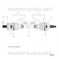 DRIVE TRAIN, EJE MITAD DELANTERA
