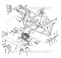 ENGINE AND SOPORTE ESCAPE (4914781478005A)