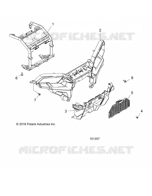 PARACHOQUES DELANTERO AND MOUNTING