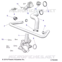 MOTOR, WATERPUMP AND BYPASS