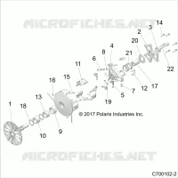 TREN, PRIMARY CLUTCH