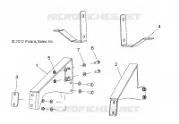BASTIDOR, OPCIONES, BUMPER, BRACKET, REAR