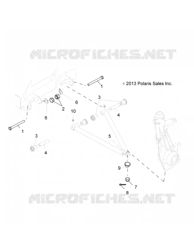 SUSPENSION, A-ARM and PUNTAL MOUNTING