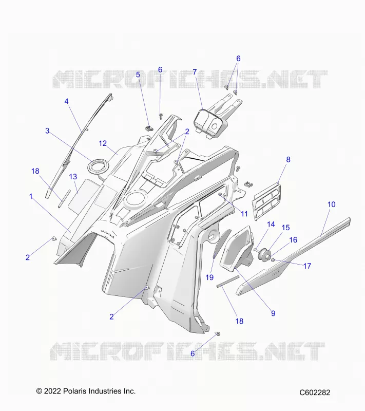 FAIRING MEDIO