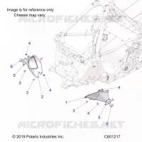 CHASIS, TIE ROD BOOT ASM.