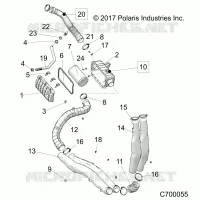 ENGINE, TOMA DE AIRE SYSTEM