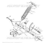 El balanceo del brazo y CHOQUE 6x6 400L, SWEDISH S948740 and  NORWEGIAN N948740 (4926812681029A)