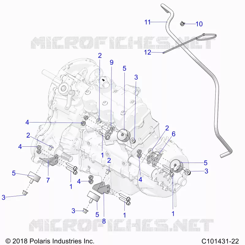 ENGINE, MOUNTING AND TRANSMISIÃ“N MOUNTING