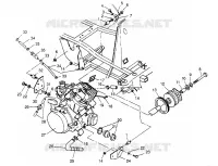 MONTAJE DEL MOTOR 6x6 400L W948740 (4926802680A009)