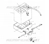 CAJA DE BATERIA ASSEMBLY LITE DELUXE 0953431 (4928902890C007)