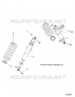 SUSPENSION TRASERA SHOCK MOUNTING