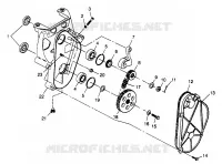 CADENACASE 500 EFI 0973774 (4938423842B007)