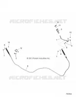 TREN, SHIFT LEVER AND CABLE