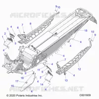 CHASSIS, PROTECCIÃ³N DEL EMBRAGUE, FOOTRESTS, AND RUNNINGBOARDS