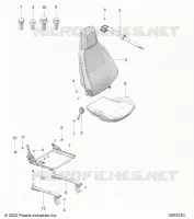ASIENTO (PASSENGER) AND SEAT BELT MOUNTING
