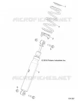 SUSPENSION, CHOQUE FRONTAL MOUNTING