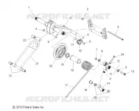 SUSPENSION, TRASERO ARM PAR