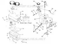TANQUE DE ACEITE / CAJA DE AIRE 600 XCR SP 0965677 and EUROPEAN 600 XCR SP E965 (4932063206C006)