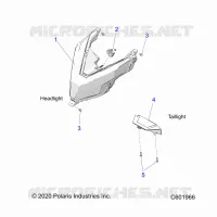 ELECTRICA, HEADLIGHT AND TAILLIGHT