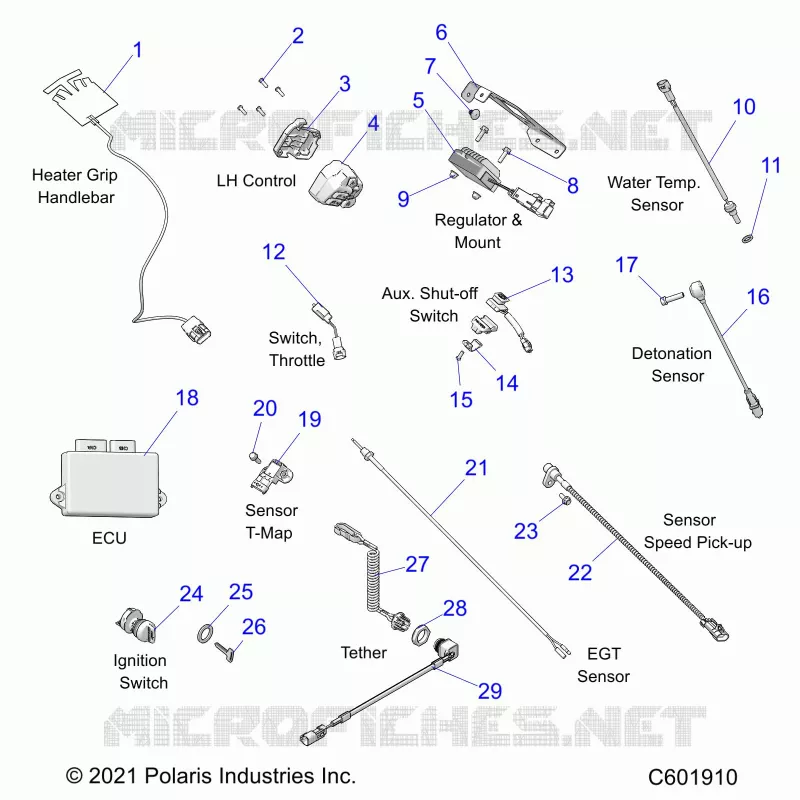 ELECTRICA, SWITCHES, SENSORS AND COMPONENTS