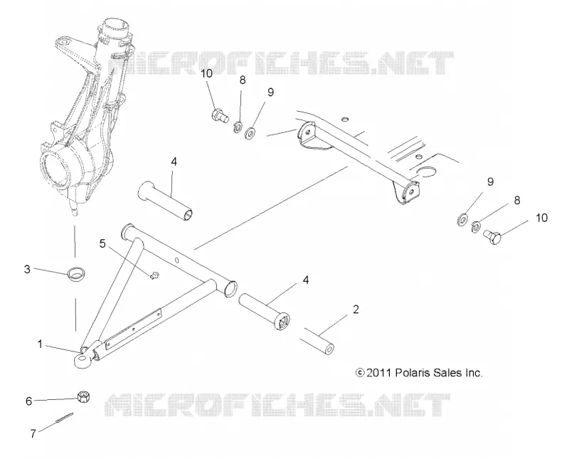SUSPENSION, A-ARM and PUNTAL MOUNTING
