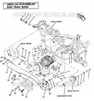 ENGINE AND SOPORTE ESCAPE (4911701170008A)