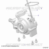 TREN, FRONT GEARCASE, MOUNTING