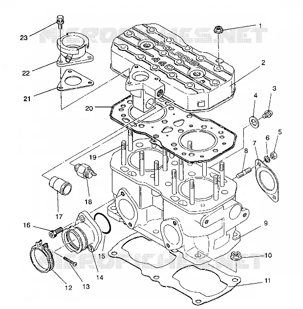 CILINDRO 440 / 0930760 and 440 SKS / 0930560 (4922932293029A)
