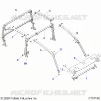 CHASSIS, CAB BASTIDOR