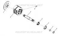 TENSOR DELANTERA ASSEMBLY-PN 1380024 (4916351635013B)