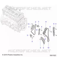 ENGINE, TIMING CADENA AND RELATED