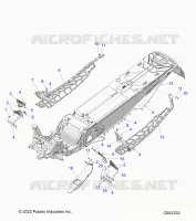 CHASSIS, PROTECCIÃ³N DEL EMBRAGUE, FOOTRESTS, AND RUNNINGBOARDS