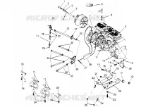 MONTAJE DEL MOTOR 600 XCR 0951676 (4929132913C002)